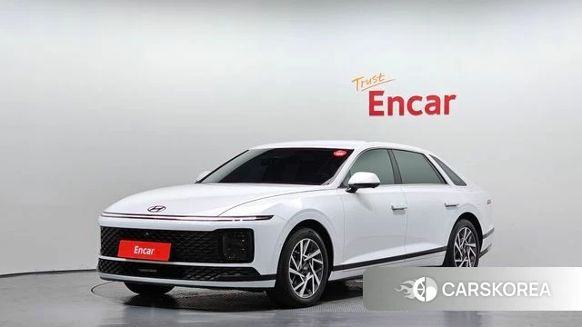 Hyundai Grandeur Hybrid (GN7) 2025 Белый из Кореи