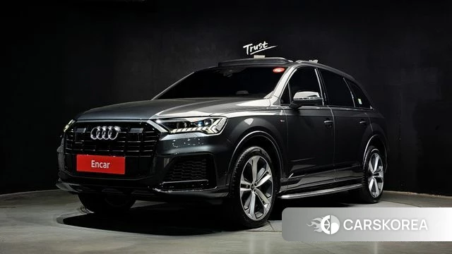 Audi Q7 (4M) 2022 Серый из Кореи