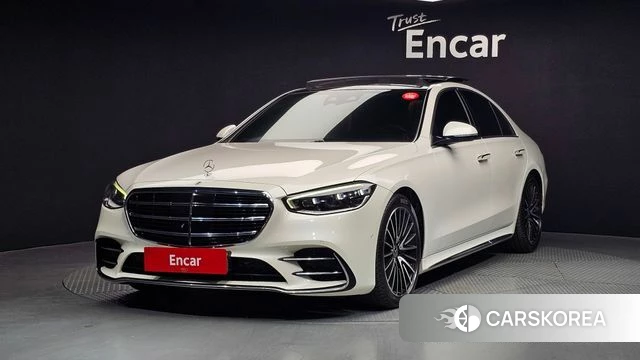 Mercedes-Benz S-Class W223 2022 Белый из Кореи