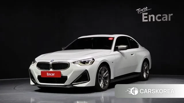 BMW 2 Series (G42) 2023 Белый из Кореи