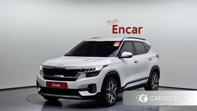 Kia Seltos 2022 Белый из Кореи