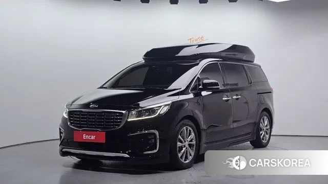 Kia The New Carnival 2019 Черный из Кореи
