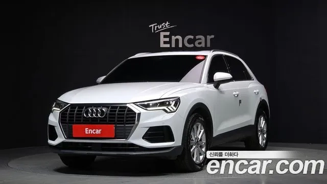 Audi Q3 (F3) 2022 Белый из Кореи