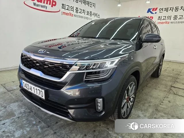 Kia Seltos 2020 Серый из Кореи