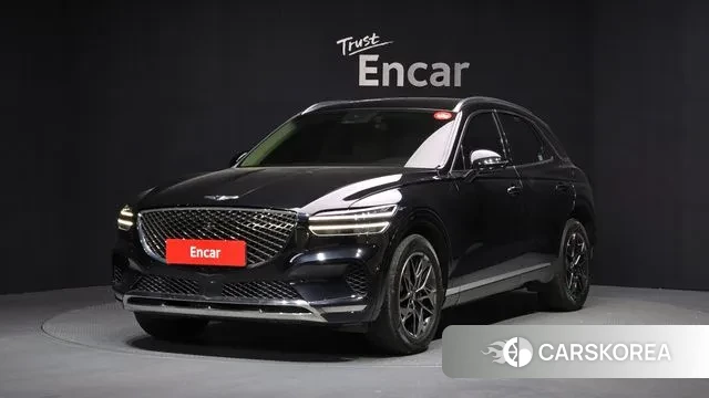 Genesis GV70 2021 Черный из Кореи