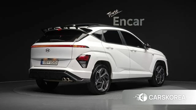 Hyundai Kona (SX2) 2024 Белый из Кореи