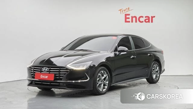 Hyundai Sonata (DN8) 2022 Черный из Кореи