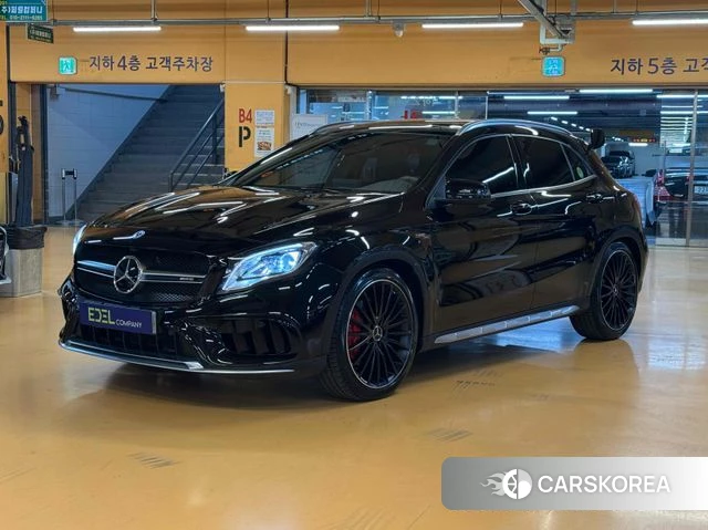 Mercedes-Benz GLA-Class X156 2019 Черный из Кореи