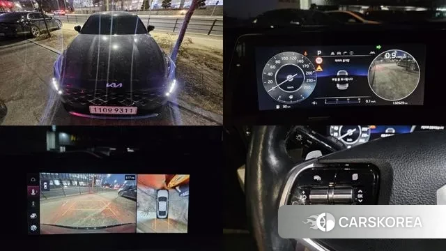 Kia K8 2021 Черный из Кореи