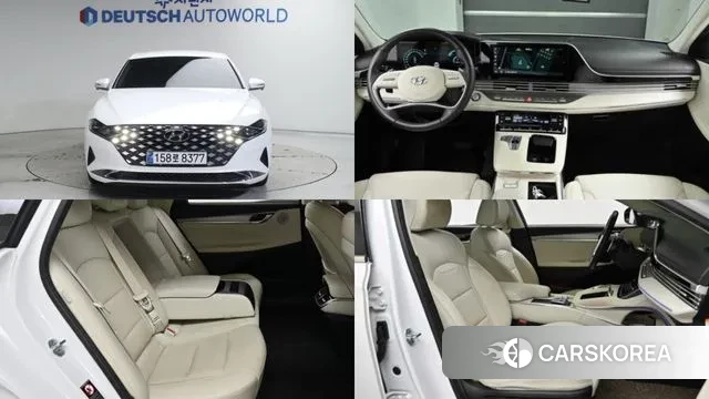 Hyundai The New Grandeur IG 2021 Белый из Кореи