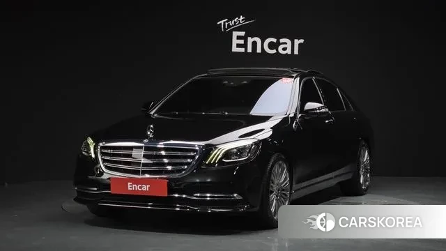 Mercedes-Benz S-Class W222 2018 Черный из Кореи