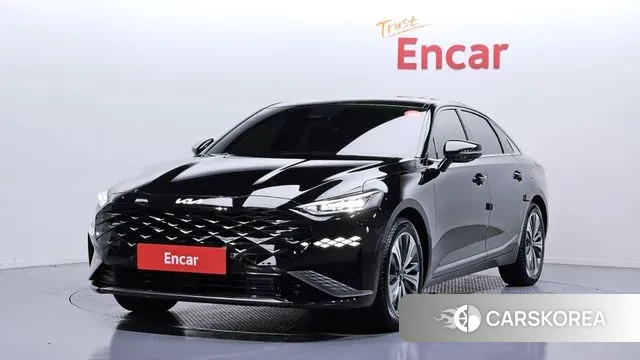 Kia K8 Hybrid 2023 Черный из Кореи