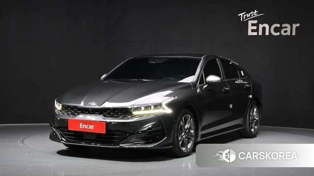 Kia K5 3rd generation 2021 Серый из Кореи