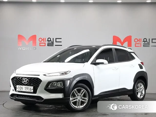Hyundai Kona 2019 Белый из Кореи
