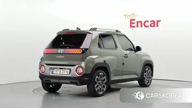Hyundai Casper 2022 Темно-зеленый из Кореи