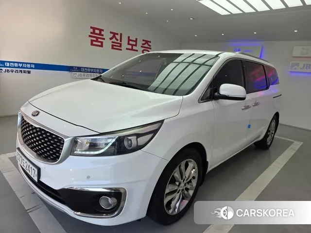 Kia All New Carnival 2018 Белый из Кореи