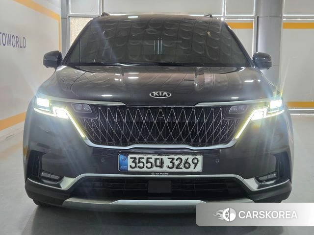 Kia Carnival 4th generation 2021 Серый из Кореи