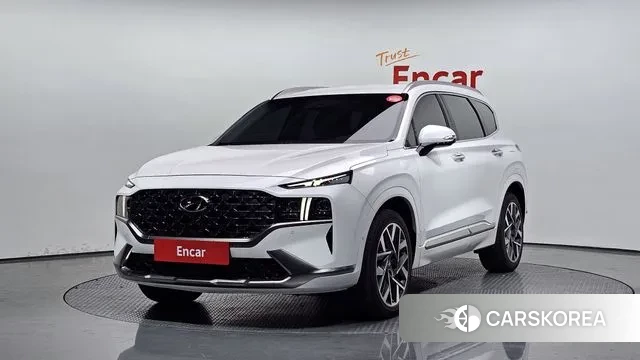 Hyundai The New Santa Fe 2021 Белый из Кореи