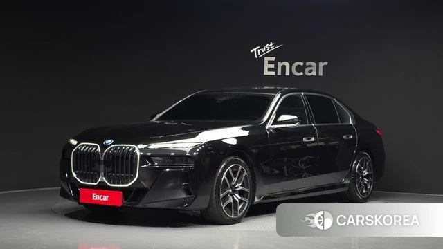 BMW 7 Series (G70) 2024 Черный из Кореи
