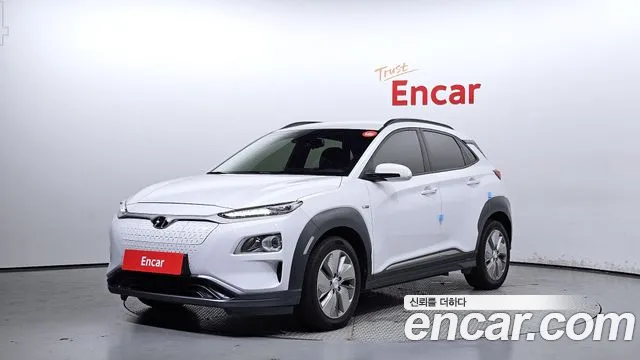 Hyundai Kona Electric 2020 Белый из Кореи