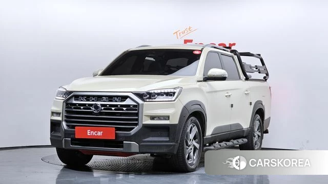 Ssangyong The New Rexton Sports Cannes 2023 Жемчужный цвет из Кореи