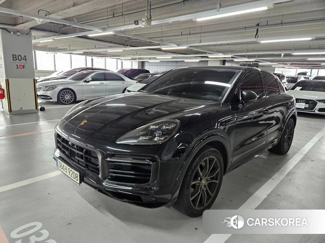 Porsche Cayenne (PO536) 2022 Черный из Кореи