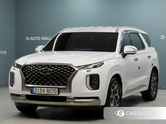 Hyundai Palisade 2021 Белый из Кореи