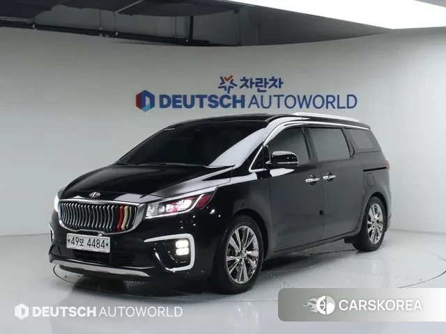 Kia The New Carnival 2019 Черный из Кореи