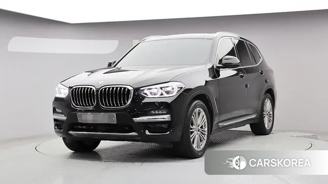 BMW X3 (G01) 2021 Черный из Кореи