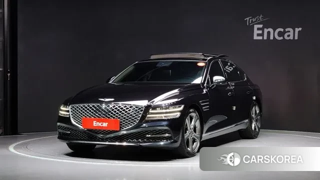 Genesis G80 (RG3) 2020 Черный из Кореи