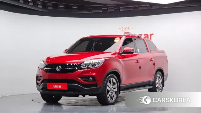 Ssangyong Rexton Sports 2018 Красный из Кореи