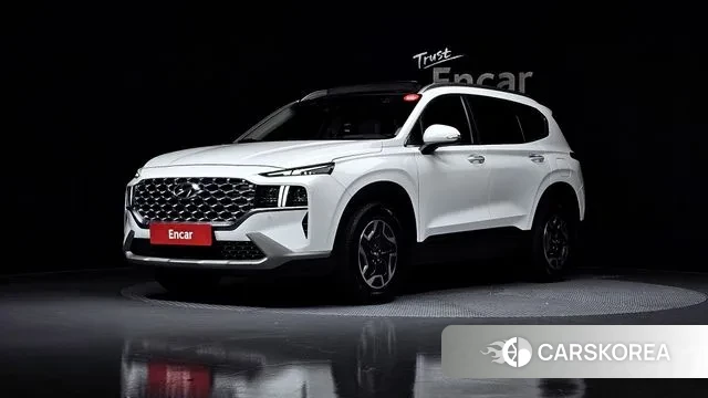 Hyundai The New Santa Fe 2021 Белый из Кореи