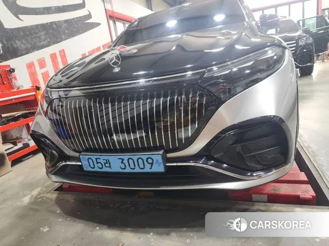 Mercedes-Benz EQS SUV X296 2023 Черный двухцветный из Кореи