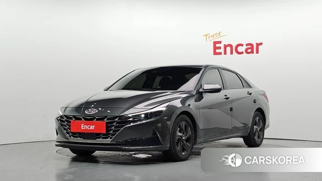 Hyundai Avante (CN7) 2022 Серый из Кореи