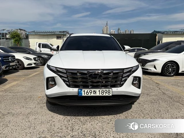 Hyundai Tucson (NX4) 2022 Белый из Кореи