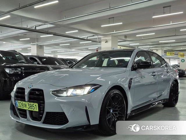 BMW M3 (G80) 2025 Светло-серебряный цвет из Кореи