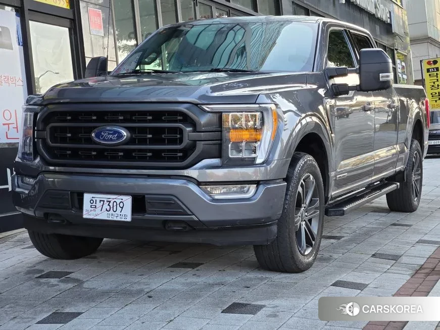 Ford F150 2021 Серый из Кореи