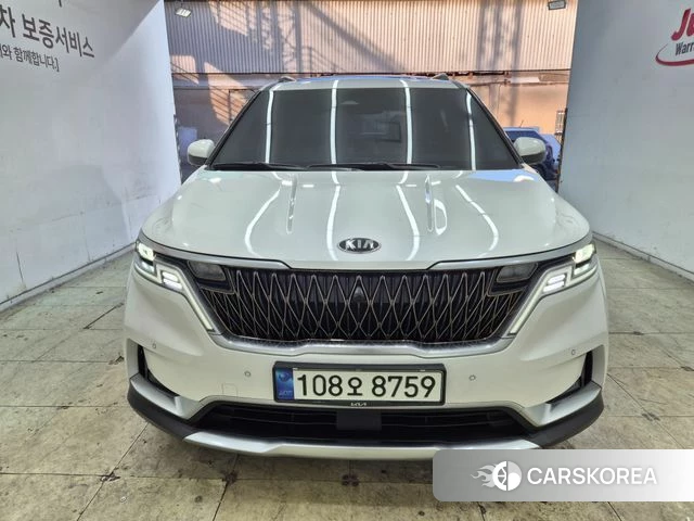 Kia Carnival 4th generation 2021 Белый из Кореи