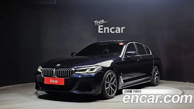 BMW 5 Series (G30) 2022 Черный из Кореи