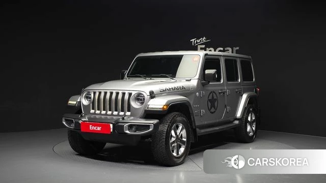 Jeep Wrangler (JL) 2018 Серебряный из Кореи