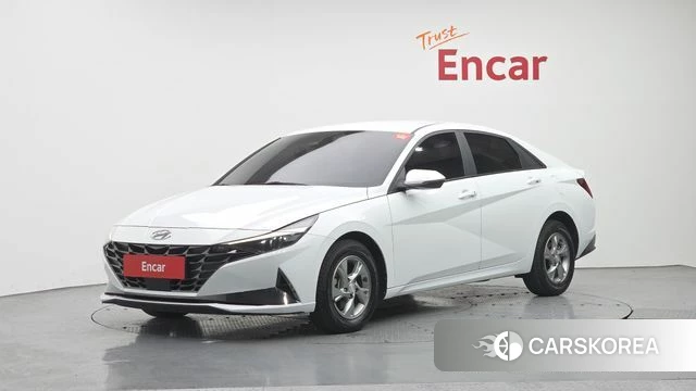 Hyundai Avante (CN7) 2020 Белый из Кореи