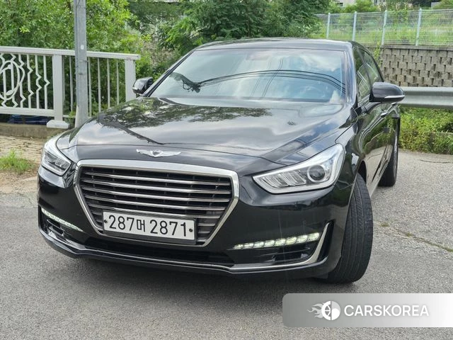 Genesis EQ900 2018 Черный из Кореи