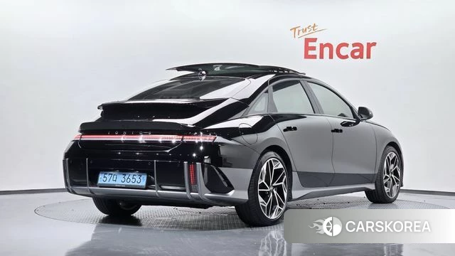 Hyundai Ionic 6 2022 Черный из Кореи