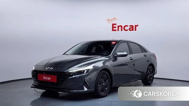 Hyundai Avante Hybrid (CN7) 2021 Серый из Кореи