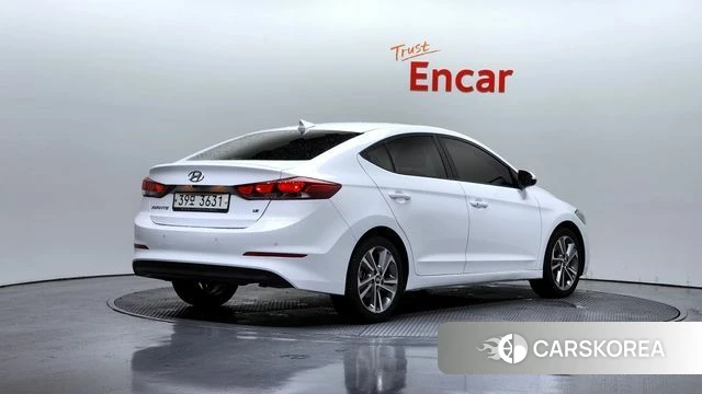 Hyundai Avante AD 2018 Белый из Кореи