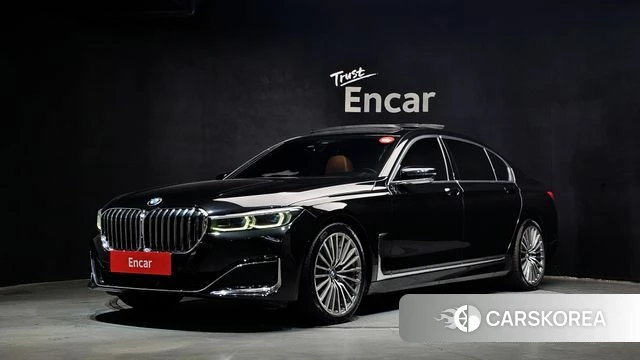 BMW 7 Series (G11) 2019 Черный из Кореи