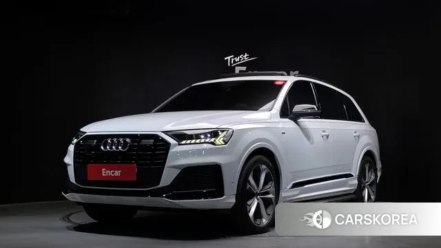 Audi Q7 (4M) 2023 Белый из Кореи