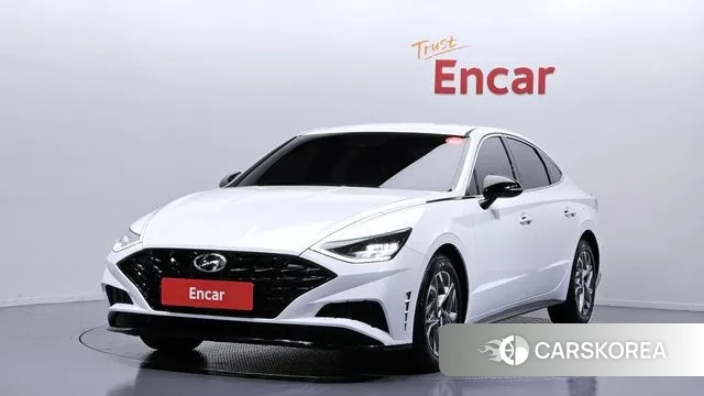 Hyundai Sonata (DN8) 2022 Белый из Кореи