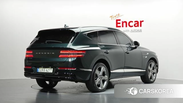 Genesis GV80 2021 Темно-зеленый из Кореи