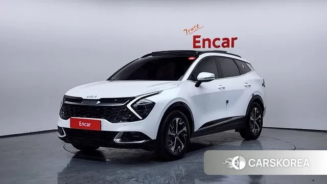 Kia Sportage 5th Generation Hybrid 2021 Белый из Кореи
